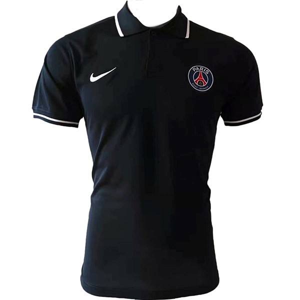 Polo Paris Saint Germain 2019-20 Negro Blanco